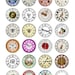 Antique Clock Faces Round Images 20mm 30mm 25mm 1 1.5 for Jewelry ...