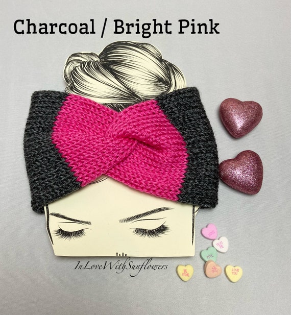 ?Handmade Knitted Headband ? Amazon.com : Hixixi 3PCS Handmade Knit Crochet Headbands  main image 2