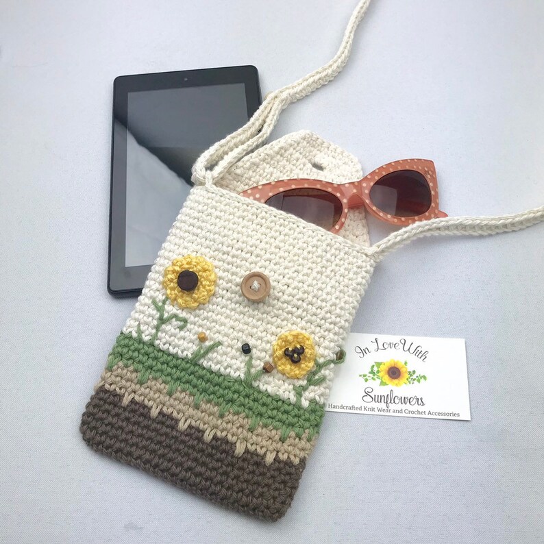 UNICEU Small Crossbody Purse – Sunflower Animal Print, Adjustable Strap, 6.69x9.05x2.36 Inches, Polyester - View #5