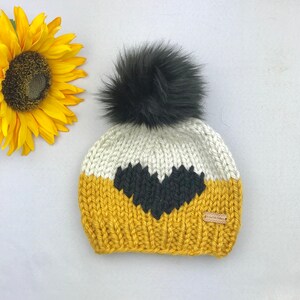 The House Of Dog: Schnauzer Owner Gift. Faux Fur Pom Pom Chunky Knit Super Soft Unisex Embroidered Beanie Black - View #10