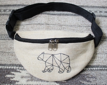 Kawaii Mama Bear Sport Waist Bag Fanny Pack Adjustable For Travel