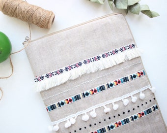 Tablet sleeve Macbook 13" case Boho tablet cover iPad case Ethno iPad cover Laptop case Tablet Case Kindle Case Samsung Case