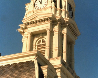 Madison County Ohio Courthouse Clock Tower