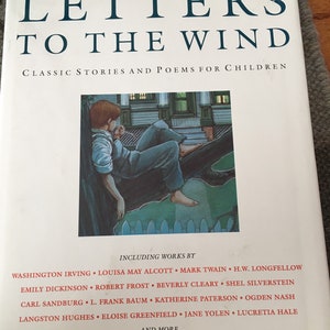 Vintage Hardback “Letters to The Wind” storybook.