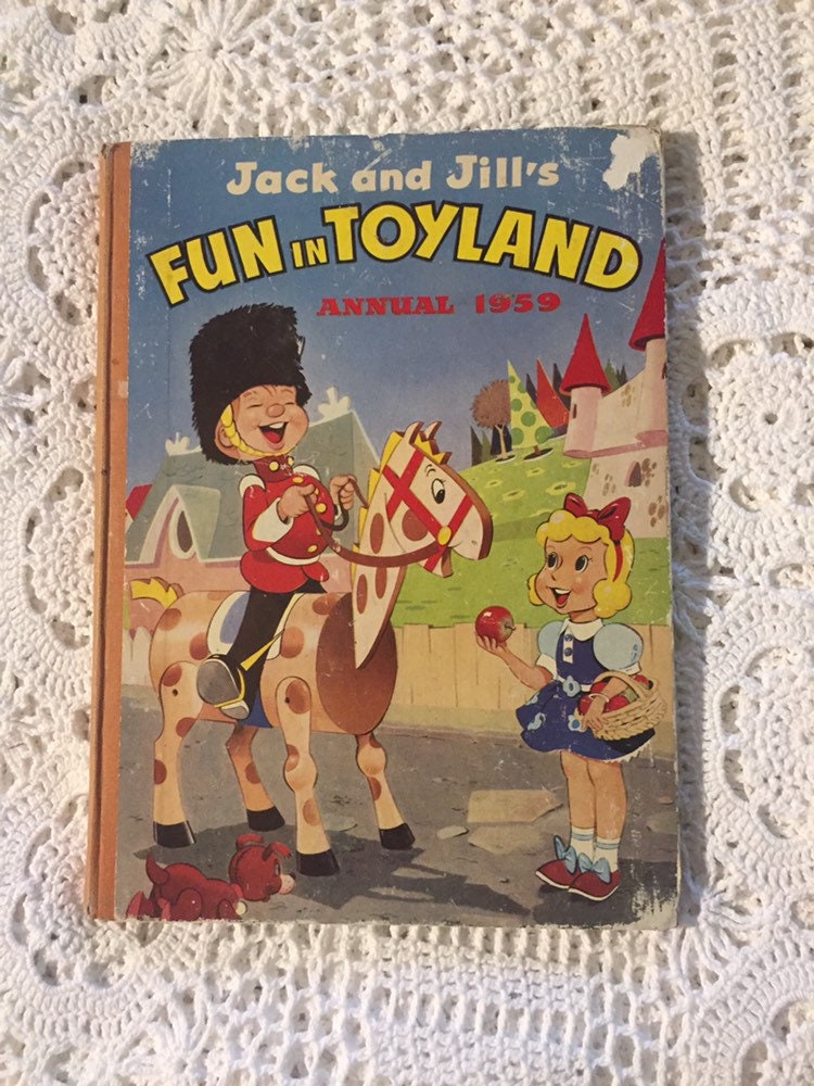 Jack and Jills Fun In Toyland Annual 1959 Childrens Book Etsy