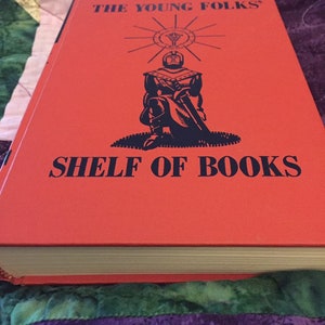 The Young Folks Shelf Of Books Dated 1958 Volume Four Hero Tales