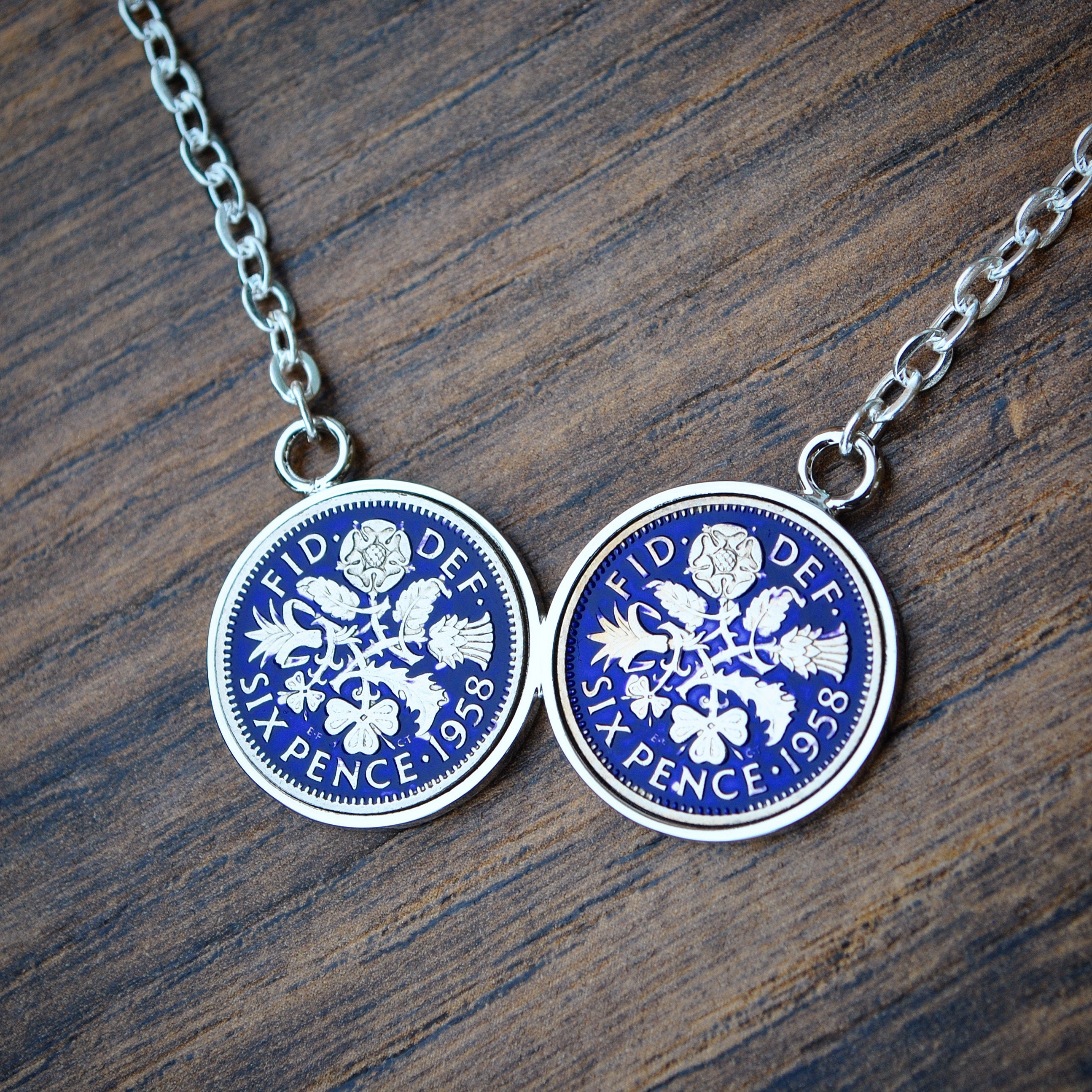 Jewellery Sixpence Necklace 1960 1960 Coin Jewellery 2025