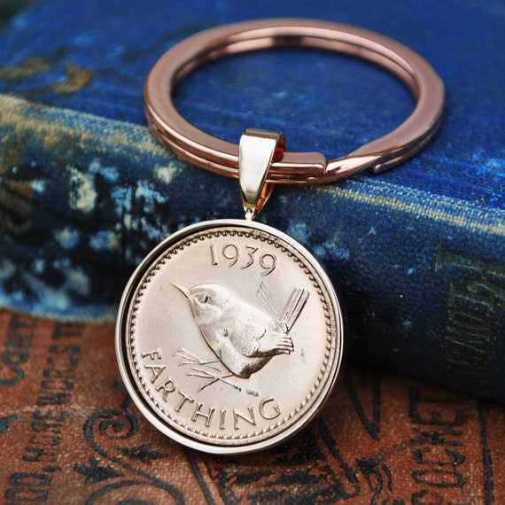 1950-69th Cumpleaños Tanner Moneda Gemelos Seis peniques