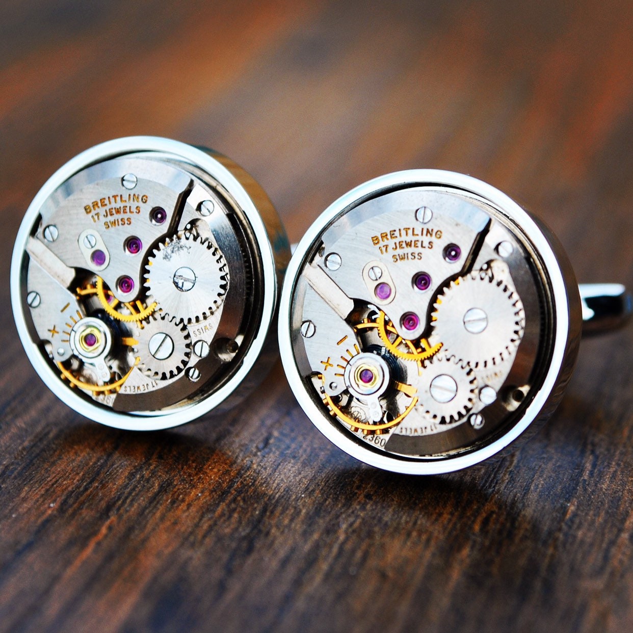 breitling cufflinks