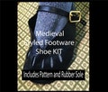 German Turnshoe Kit for men and women (pattern, soles and Instructions only) You sew the shoes with your leather product logo
