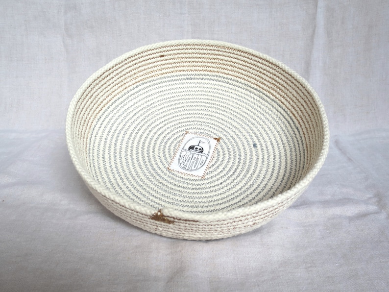 Large Cotton Cord Basket Made to Order Etsy
