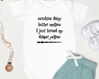 Wizarding Spell baby onesie; Cute wizard or witch clothes; Funny Wizard Onesie; Magical Spell Bodysuit