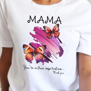 Mama shirt for Mothers Day Gift for Mom for Butterfly lovers