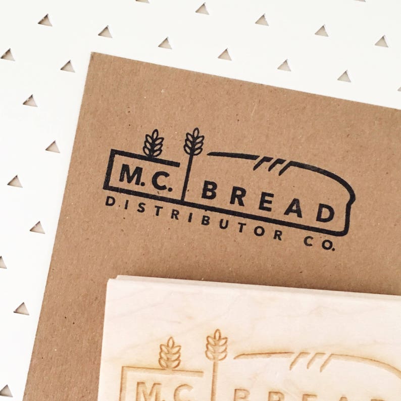 Custom Logo Stamp for Your Small Business Etsy Shop Custom Etsy