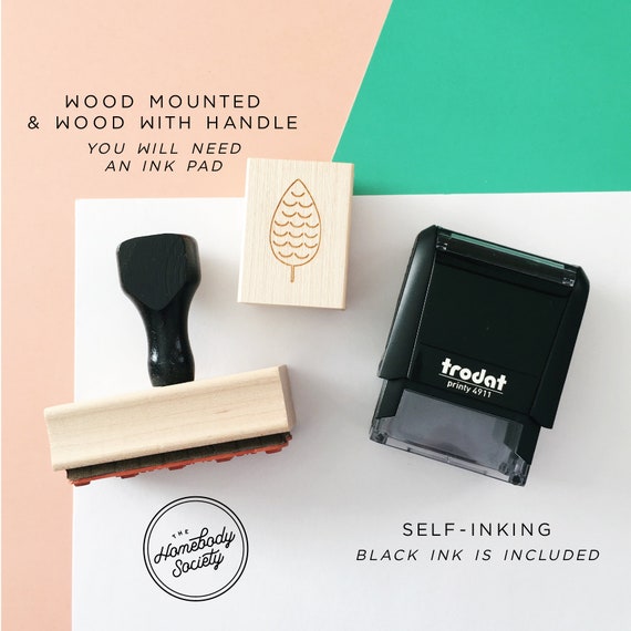 Personalized Self-Inking Return Address Stamp, Hand-Drawn Botanicals With  Initials Address Stamps by The Homebody Society