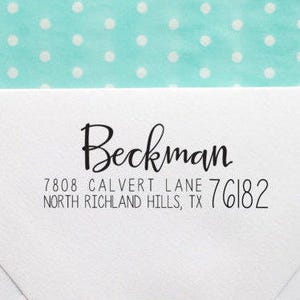 Self-inking Address Stamp, Personalized Address Stamp, Style No. 121 image 3