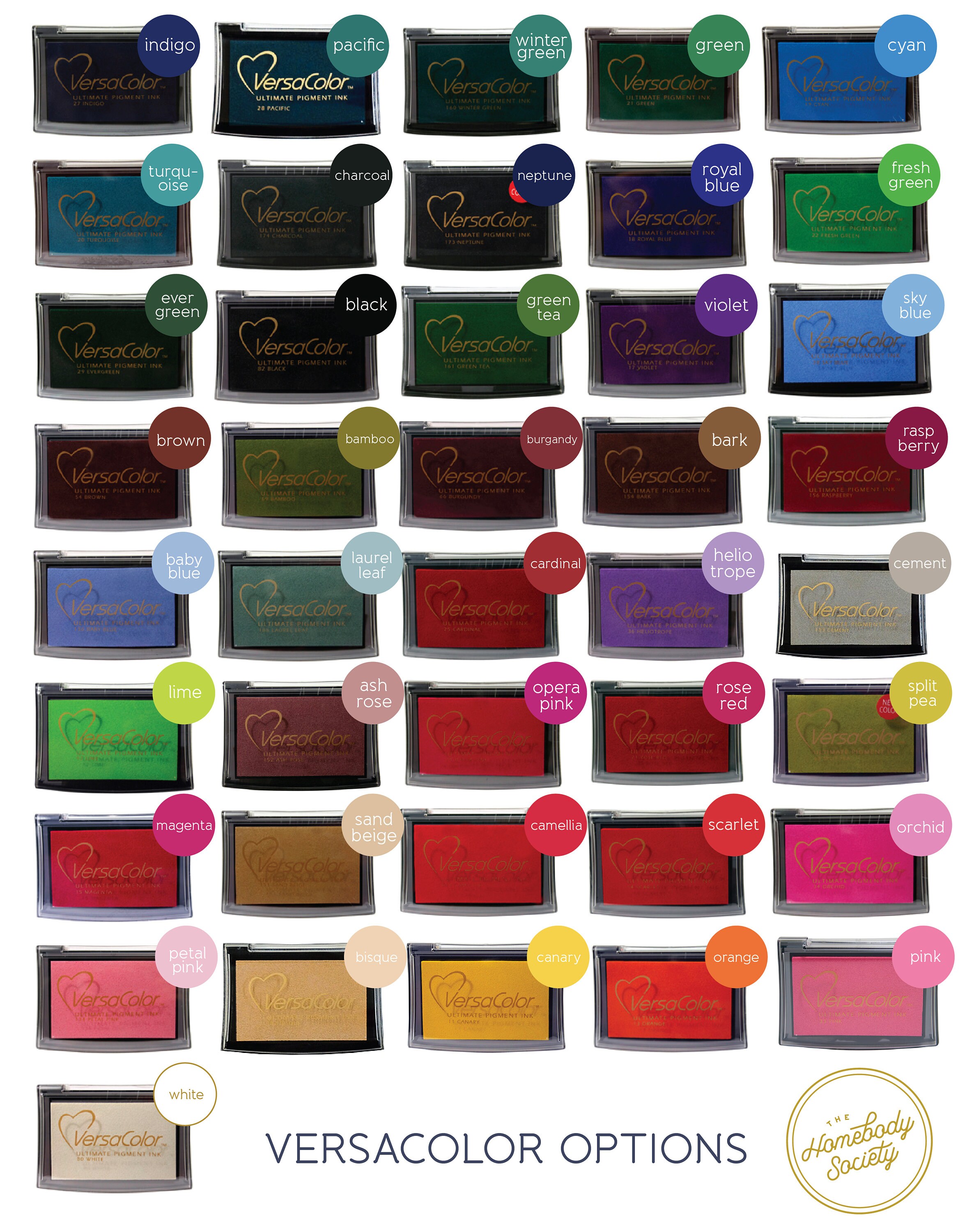 Versacolor Ink Pads Etsy