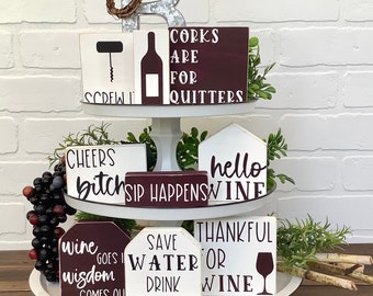 Wine Decor Etsy