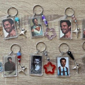 David Corenswet Photo Keychains | Celebrity Actor - Gift for Fans! Bag & Phone Charms