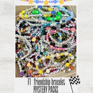 F1 Friendship Bracelet Mystery Pack: Formula 1 Racing Gifts