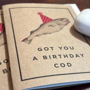 Got You A Birthday Cod - Hilarious Birthday Card Pun - Birthday Card ...