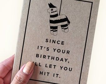 Sexual Birthday Card - Etsy
