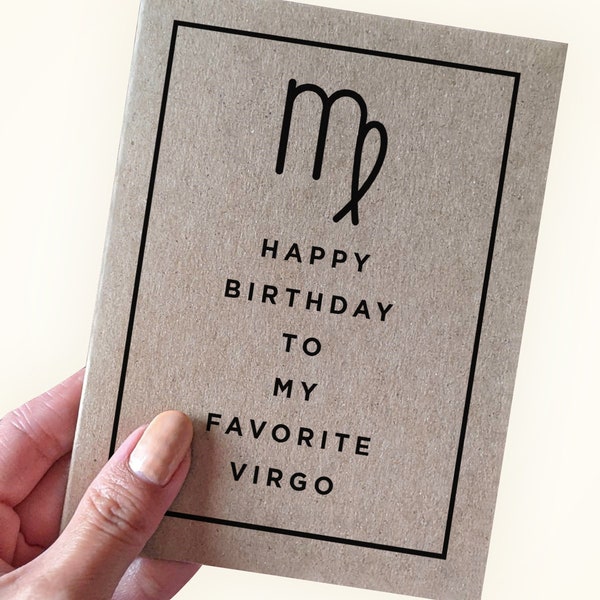 Virgo Happy Birthday - Etsy