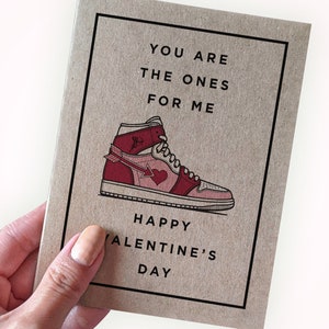 Carte de Saint-Valentin pour petit ami - Vous êtes faits pour moi - Joyeuse Saint-Valentin - Saint-Valentin pour mari - Passionné de chaussures