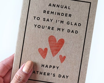 Buy Fathers Day Card Funny Funny Fathers Day Gift From Daughter