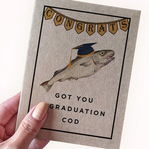 Carte de remise des diplômes Cod pour tout le monde, Vous avez une remise des diplômes Cod, Carte de remise des diplômes drôle 2025, Carte de remise des diplômes mignon Pun, Carte pour les nouveaux diplômés