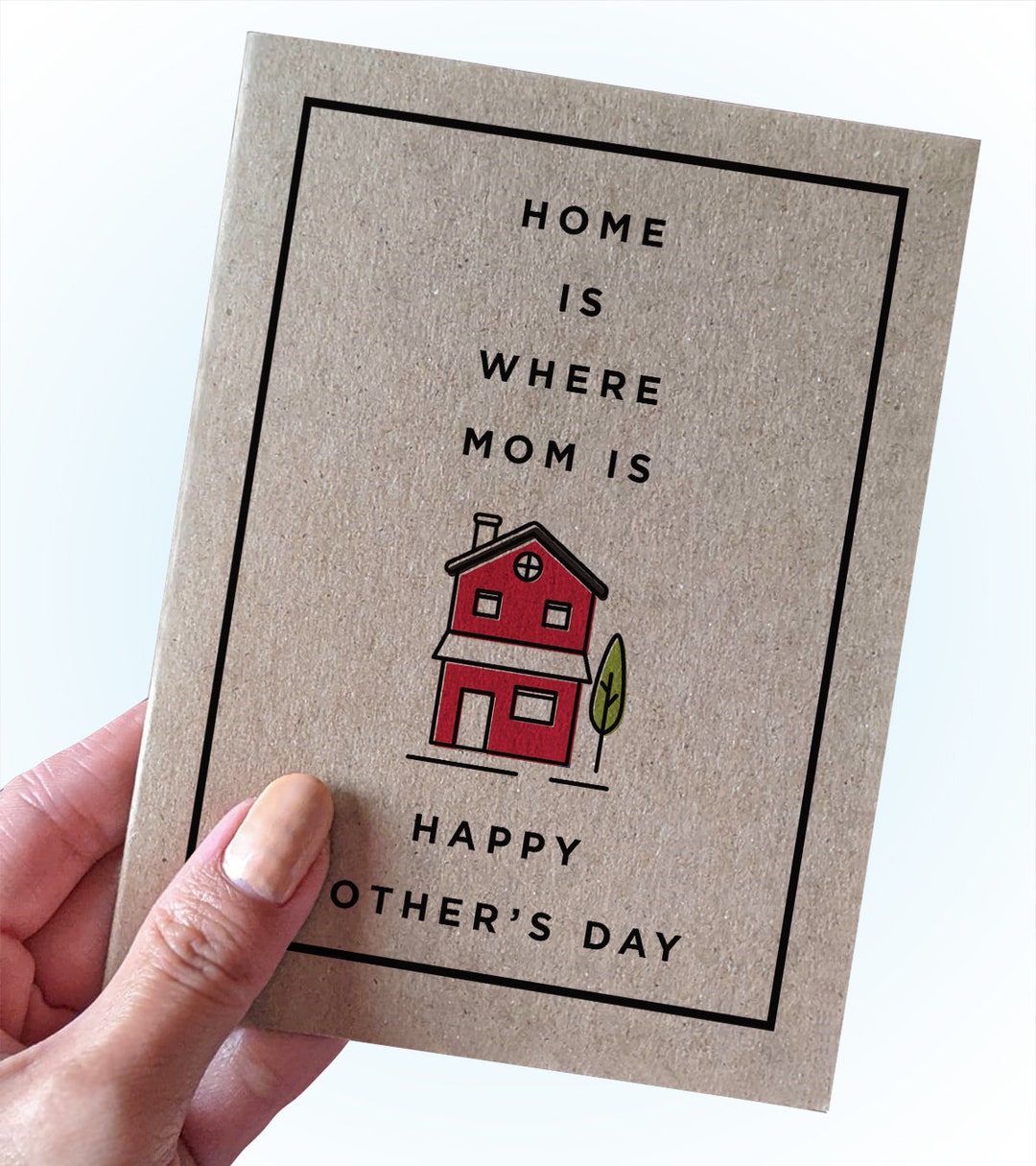 Greeting Card Home is where mom is