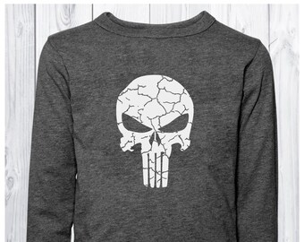 Punisher Grunge SVG, Decal SVG Download svg png ai dxf eps, Compatible all Cutters, Printers, CNC Routers using any of the listed file types