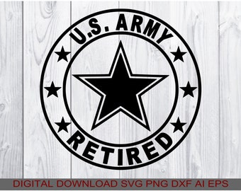 Download Retired Military Svg Etsy