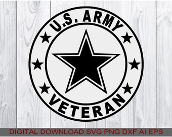 Download Army Veteran Svg Etsy