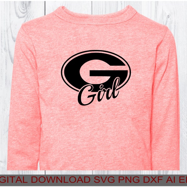 Georgia Girl SVG, Decal SVG Download, svg png ai dxf eps, Compatible all Cutters, Printers, CNC Routers using any of the listed file types