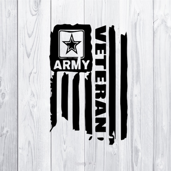 Army Veteran svg, Decal svg download svg png ai eps dxf, compatible all Cutters, Printers, CNC Routers using any of the listed file types