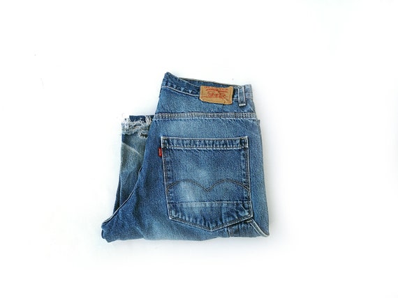 Vintage LEVIS Worker Jeans Stonewash Regular Fit Size 18 Hip Hop Baggy Jeans Etsy Canada