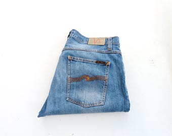 Vintage 90s Denime Jeans Japan Denime Selvedge Denim Jeans Denime