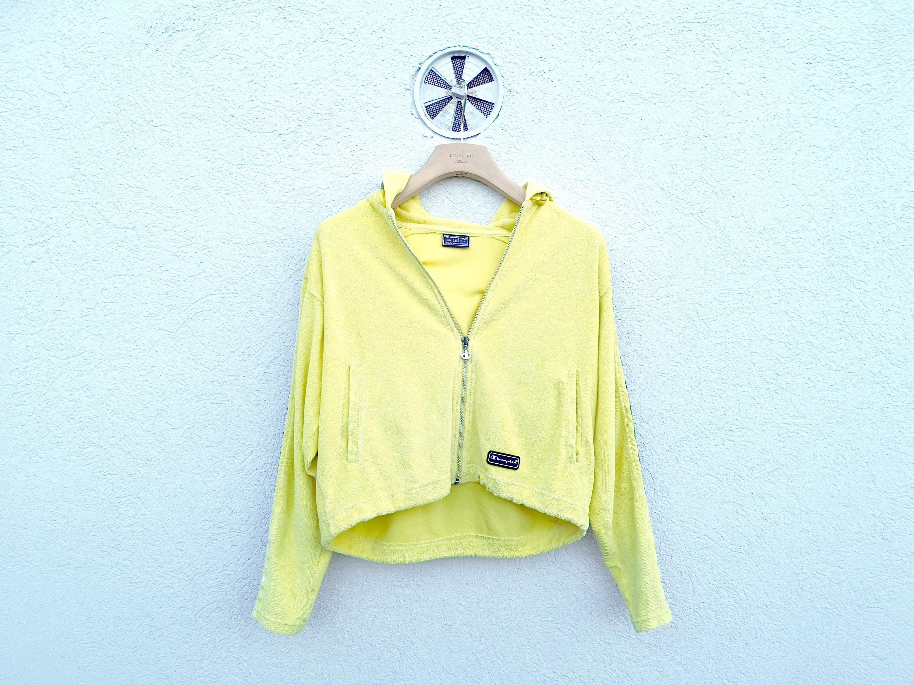 Champion Hoodie Yellow - Etsy Champion Hoodie Yellow - Etsy