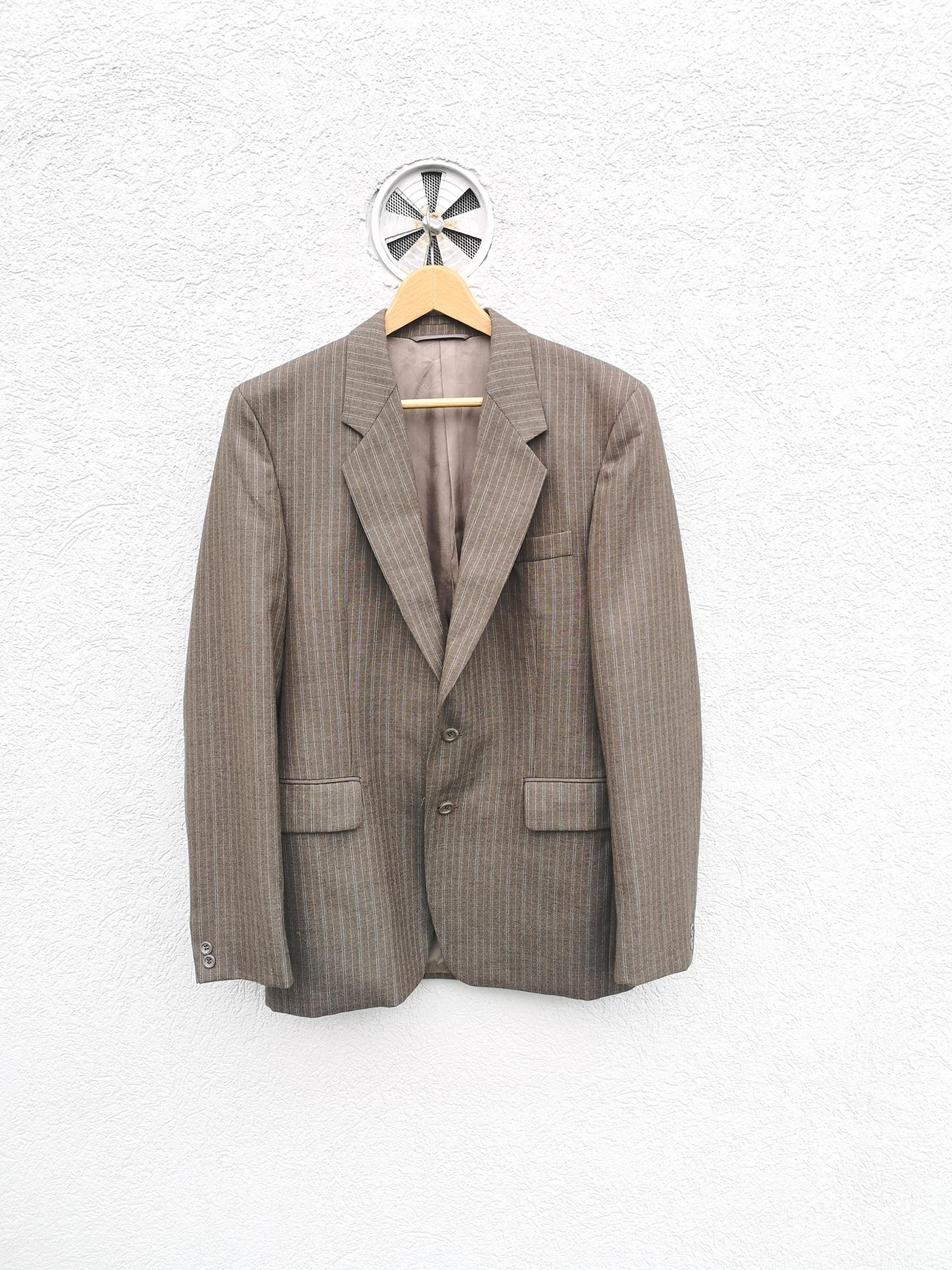 70s Euro vintage cotton ma-1 jacket 片ヅメ Vintage PROSTEJOV 70s Sport Coat – Pinstripe Wool Made in