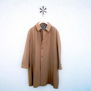 Beige  Wool   Coat  -  Long Overcoat - Winter  Cape   Men ,  Minimalist Menswear