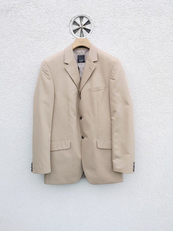Esprit Beige Sport Coat Men s Casual Classic Blazer jacket size US 38L D 98 F 102