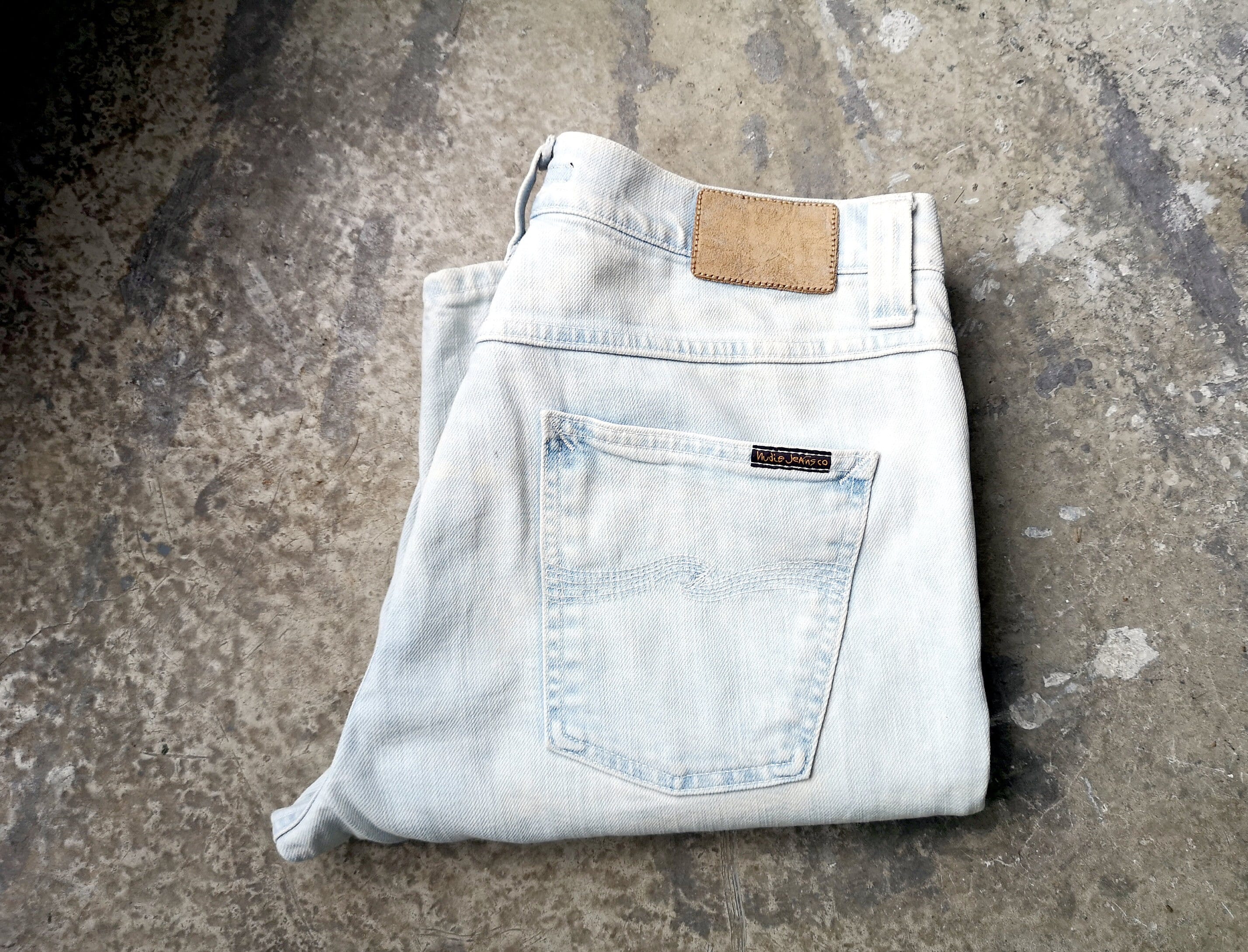 Nudie Jeans Lean Dean - Ecru Beach Men