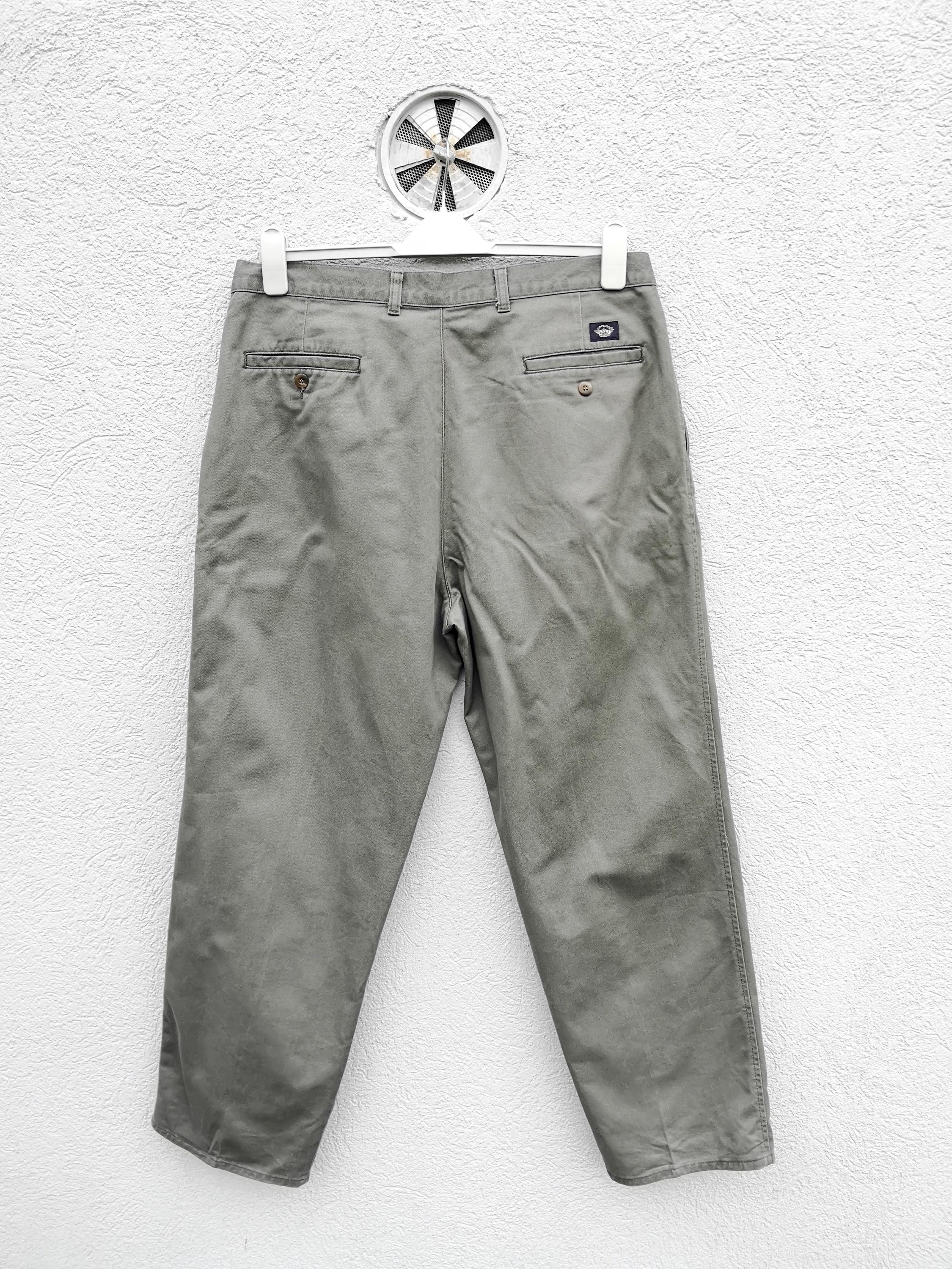 90s Dockers Chinos, 2-tuck, USA made, faded navy