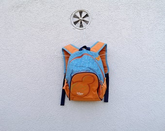 Vintage Disney Mickey Mouse Kids Mini Backpack - Rave Rucksack