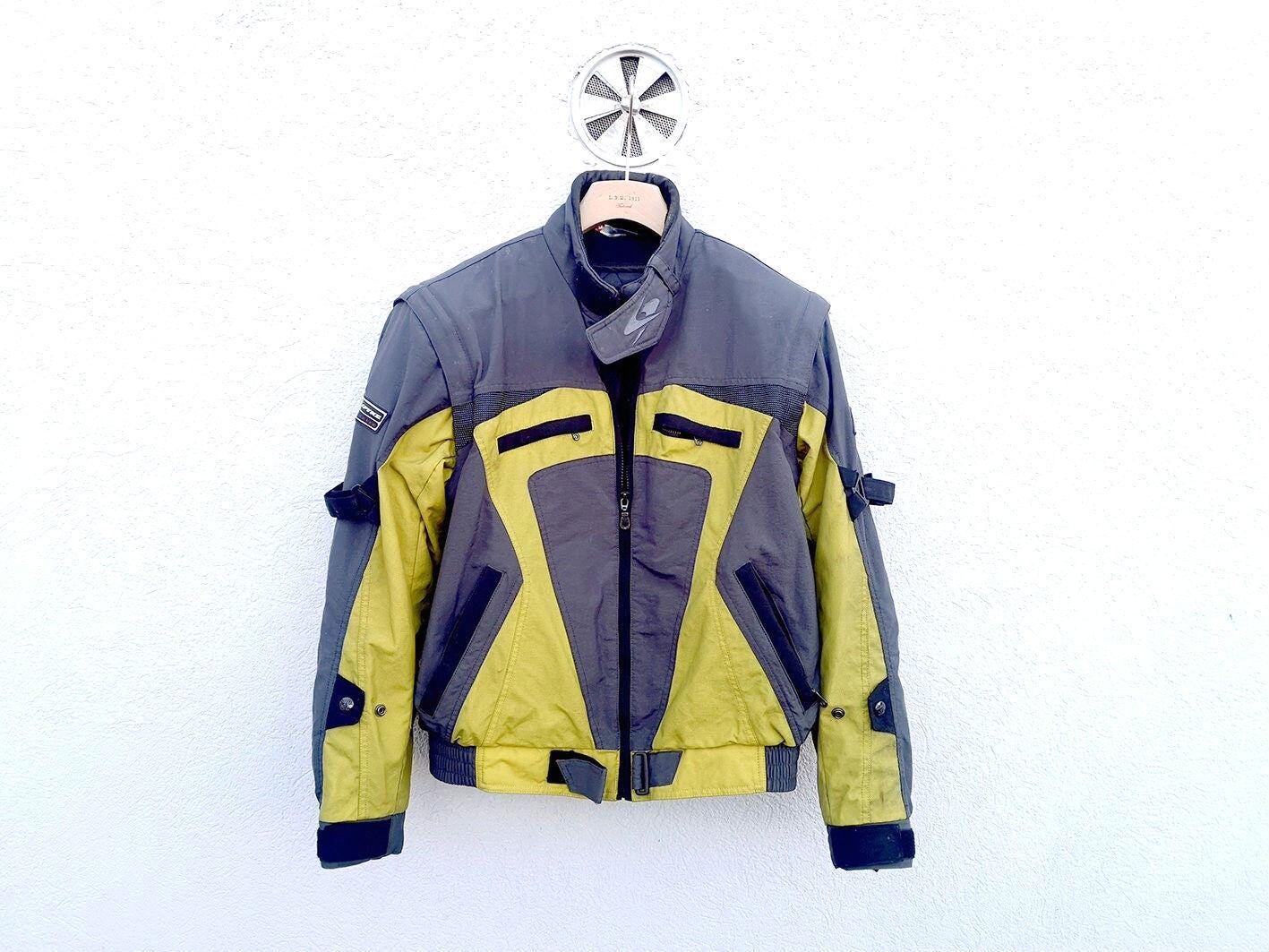 Vintage SPYKE Racing Jacket Large Armored Biker Gear - Etsy