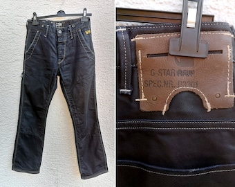 Waxed Jeans - Etsy
