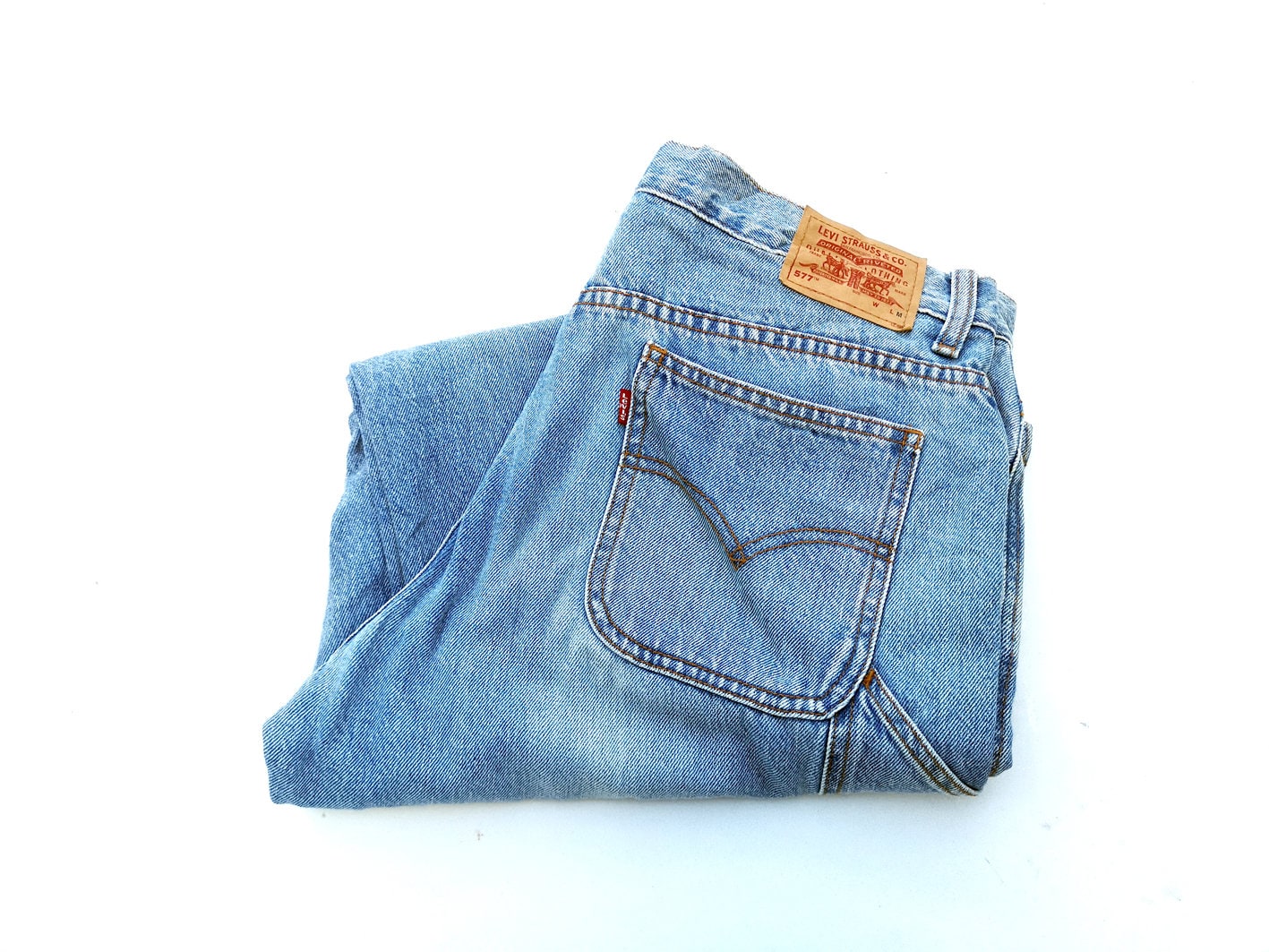Vintage LEVIS 577 Jeans Hip Hop Baggy Denim Pants Mid Rise Loose Fit women s Size 12 Mis ML Etsy