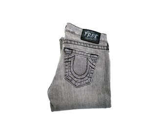 True Religion skinny jeans dames maat 25 - distressed stretchdenim, vintage gemaakt in de VS