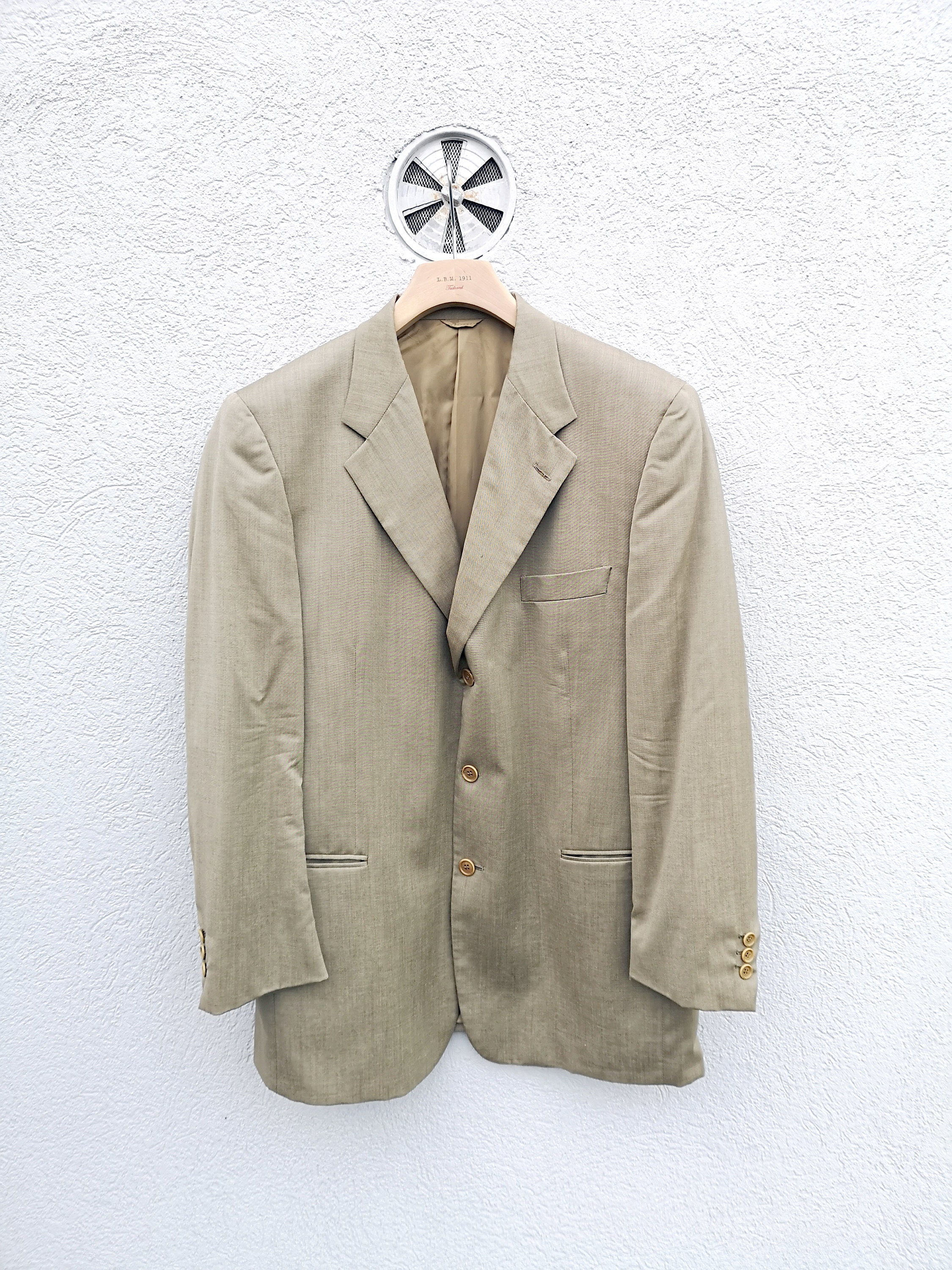Vintage 70s CERRUTI 1881 Wool Blazer in Khaki Green, Size 56 - Etsy
